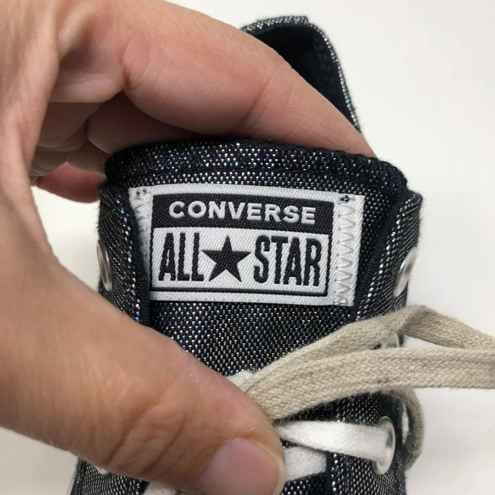 Converse Chuck Taylor All Star Lift Platform Sneakers Womens 5.5 Shimmer